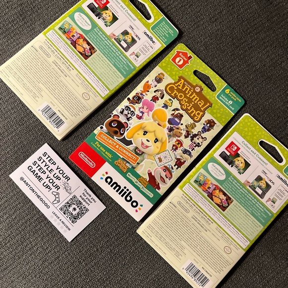 Animal Crossing Amiibo Cards Series 1,5 rare - Picture 2 of 2